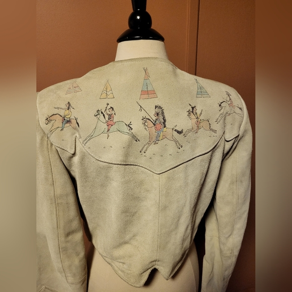 Vintage Pioneer wear Suede jacket - Picture 5 of 12